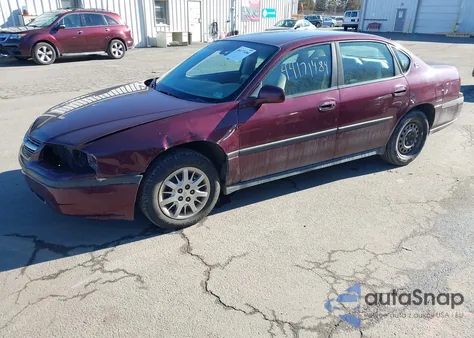 2004 Chevrolet Impala from USA, damaged, VIN 2G1WF52E649295219